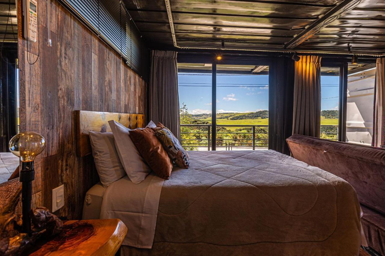 Cambara Container Hotel Bagian luar foto